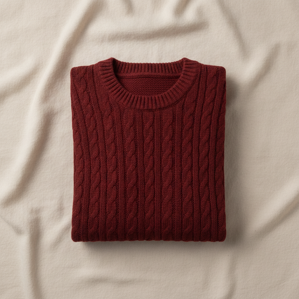 Oxblood Sweater — top
