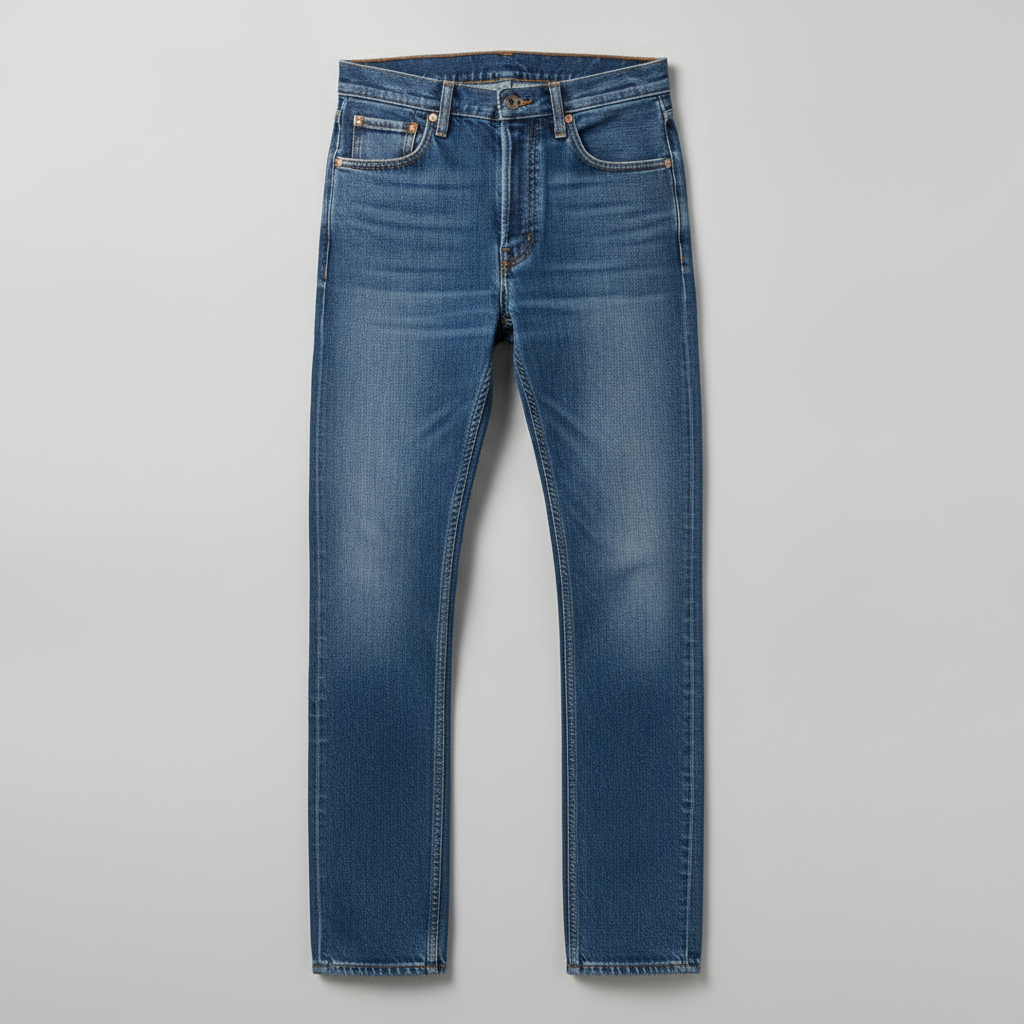 Straight Leg Jeans — bottom