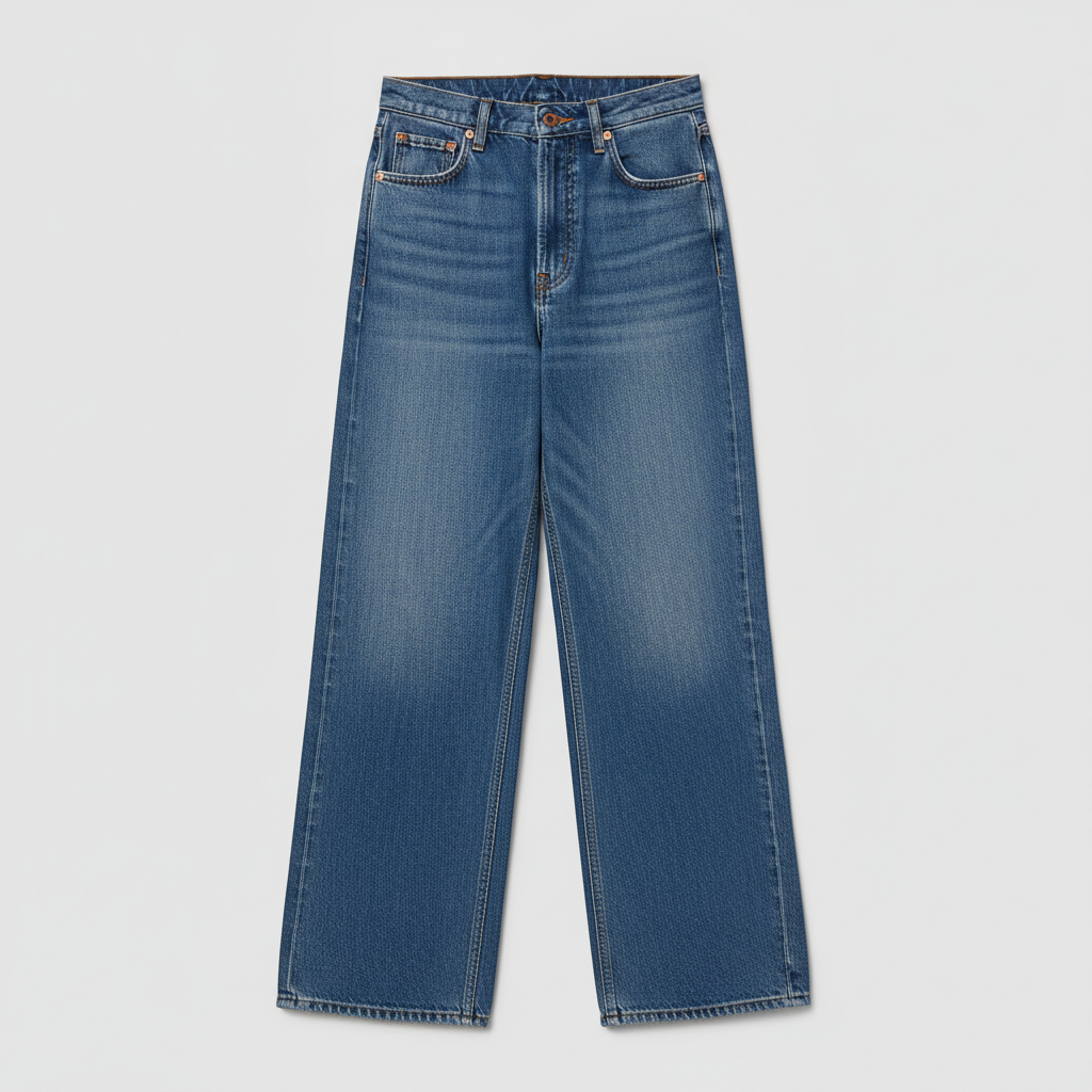 Wide Leg Jeans — bottom